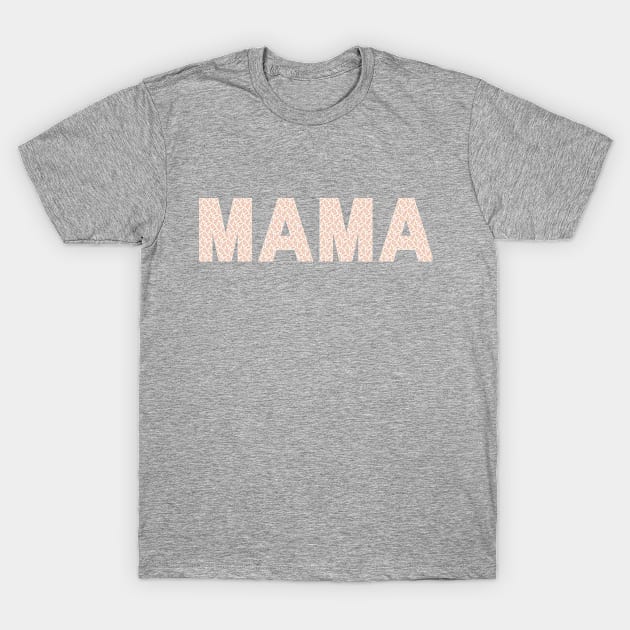 Pink Floral - Mama T-Shirt by bloomnc